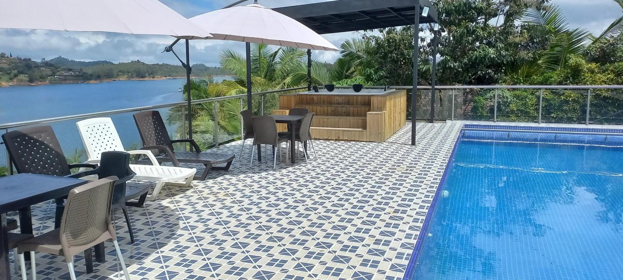 Hotel Mirador Cielo Blue El Penol  Eksteriør billede