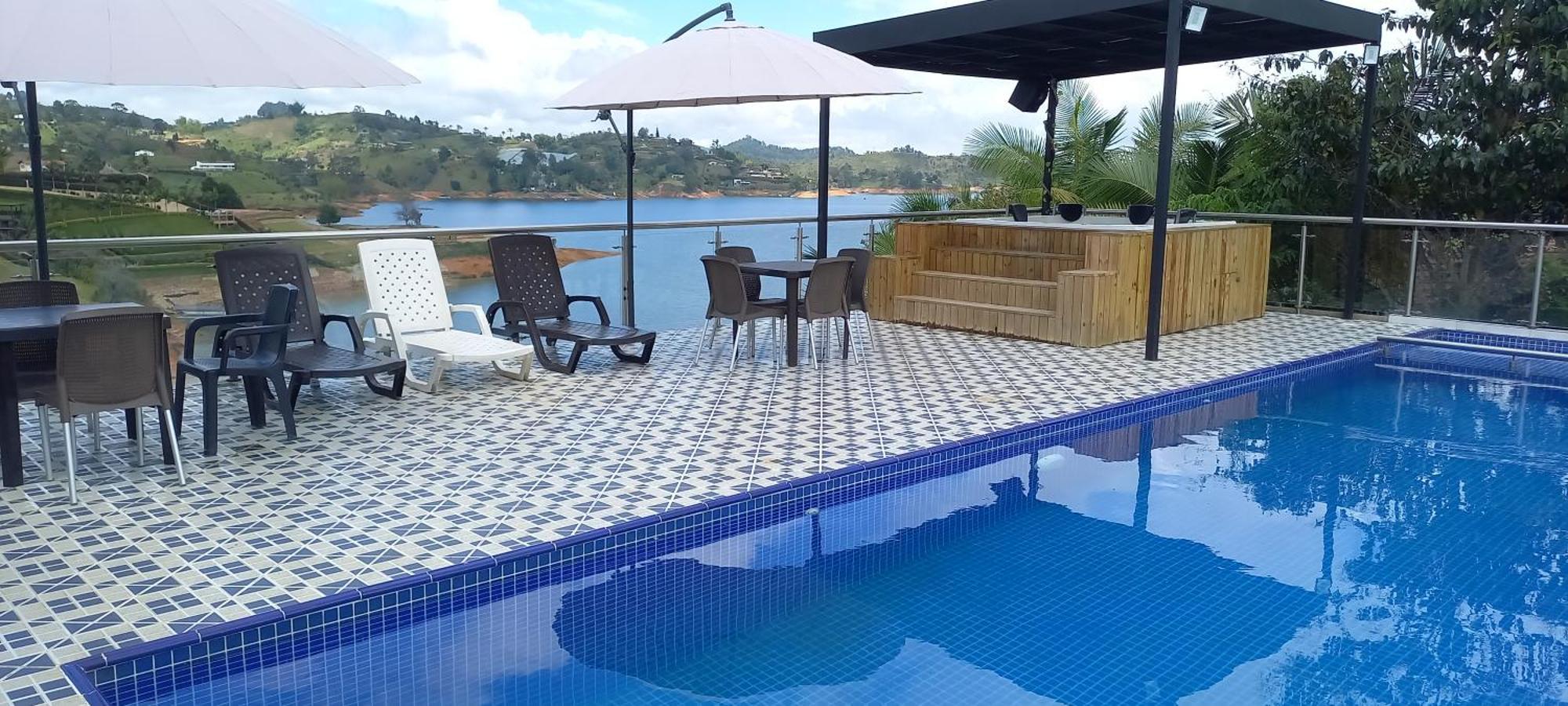 Hotel Mirador Cielo Blue El Penol  Eksteriør billede