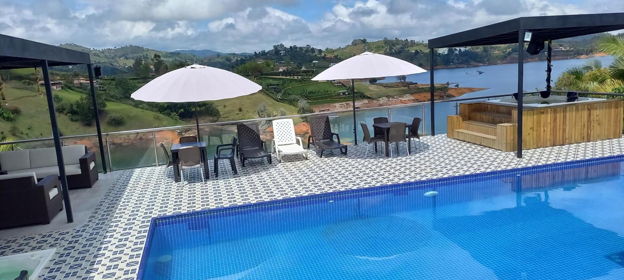 Hotel Mirador Cielo Blue El Penol  Eksteriør billede