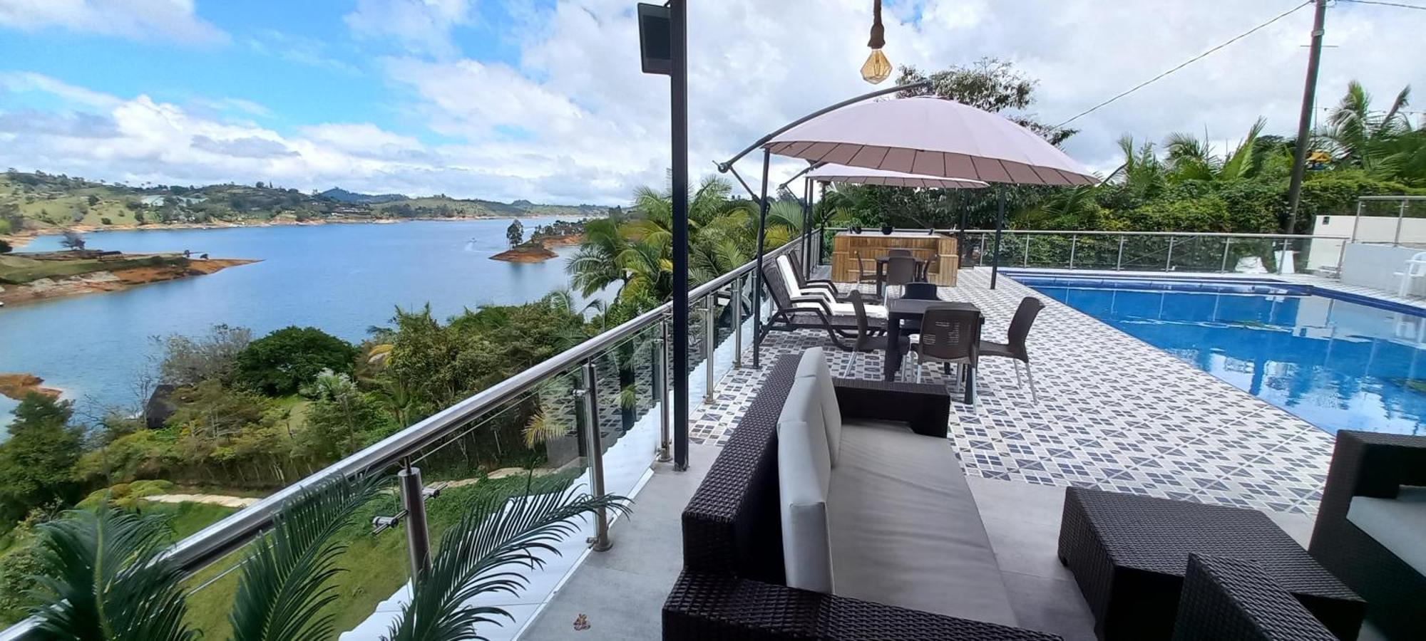 Hotel Mirador Cielo Blue El Penol  Eksteriør billede